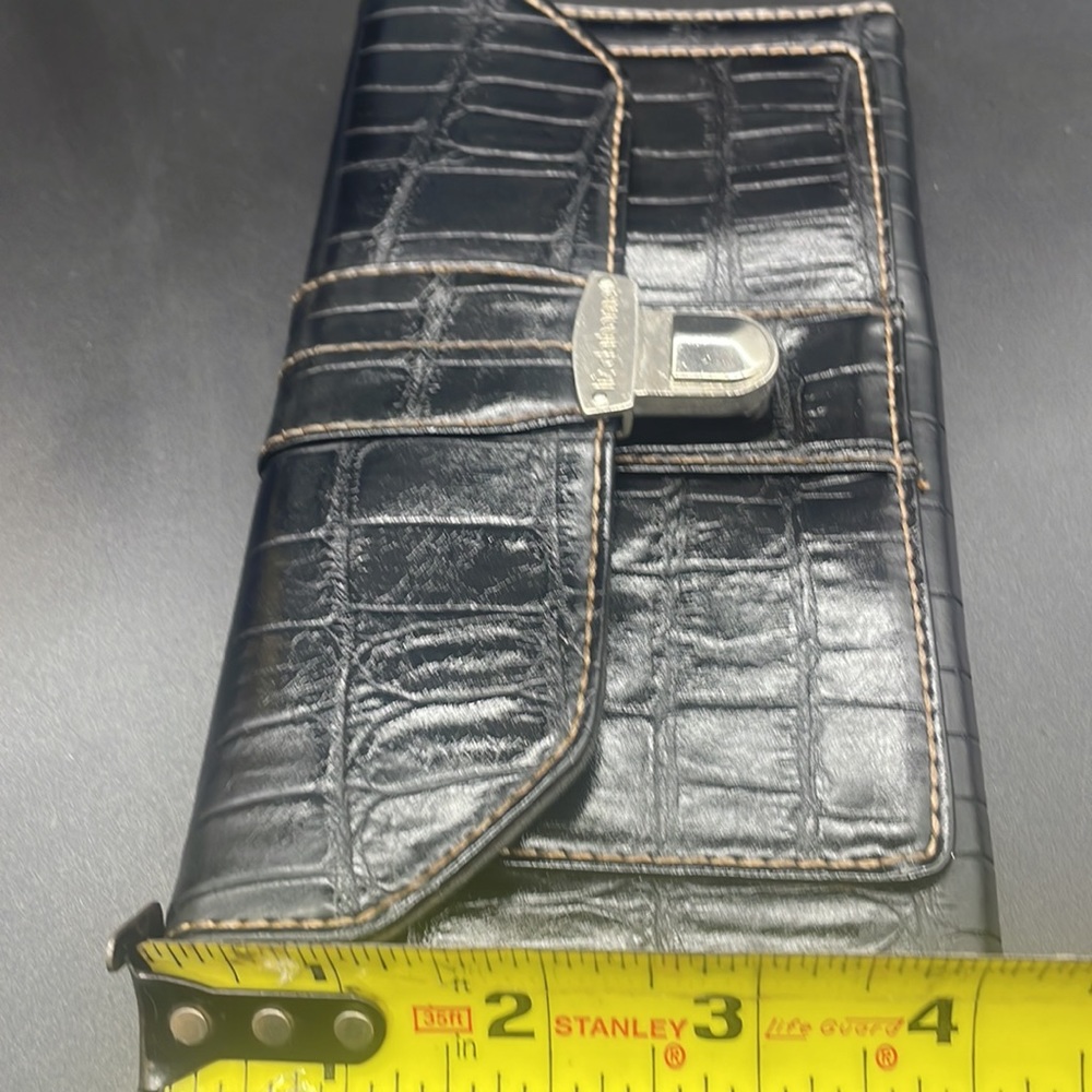 Liz Claiborne Wallet Black Long Nice - Picture 7 of 9
